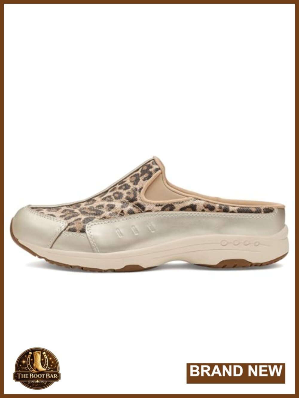 Easy Spirit Traveltime 20th Anniversary Leather Mules & Clogs Casual Slip-On - Picture 5 of 6